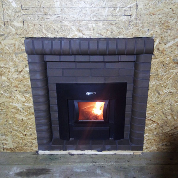 Монтаж печи для бани Grill'D Aurora